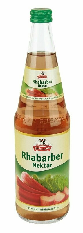 Steinmeier Rhababer-Nektar 6x 0,7l FL Glas 15,99 € inkl. MwSt. zzgl. Pfand Steinmeier Rhababer-Nektar 6x 0,7l FL Glas 15,99 € inkl. MwSt. zzgl. Pfand