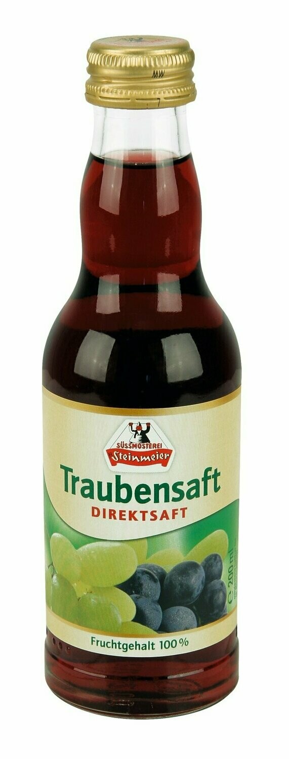 Steinmeier Traubensaft
(12x 0,2l FL Glas 11,99 € inkl. MwSt. zzgl. Pfand)