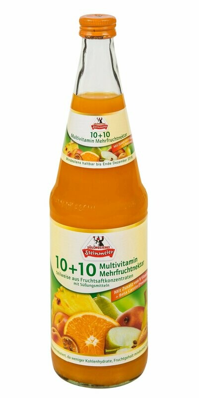Steinmeier Multivitamin-Nektar 10+10
(6x 0,7l  FL Glas 10,99 € inkl. MwSt. zzgl. Pfand)