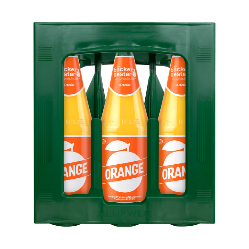 Beckers Bester Orange 100% (6x 1,0l FL Glas 22,99 € inkl. MwSt. zzgl. Pfand) Beckers Bester Orange 100% (6x 1,0l FL Glas 22,99 € inkl. MwSt. zzgl. Pfand)