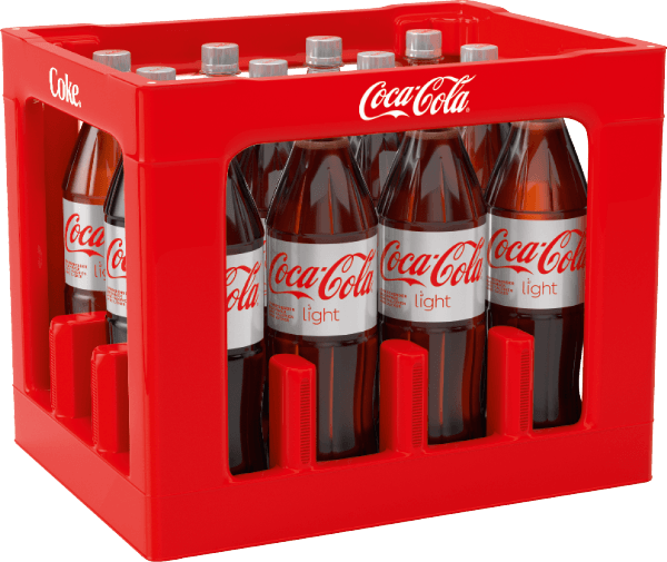 Coca Cola Light
(12x 1,0l FL PET 16,99 € inkl. MwSt. zzgl. Pfand)