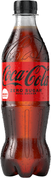 Coca Cola Zero Sugar
(12x 0,5 FL PET 14,99 € inkl. MwSt. zzgl. Pfand)
