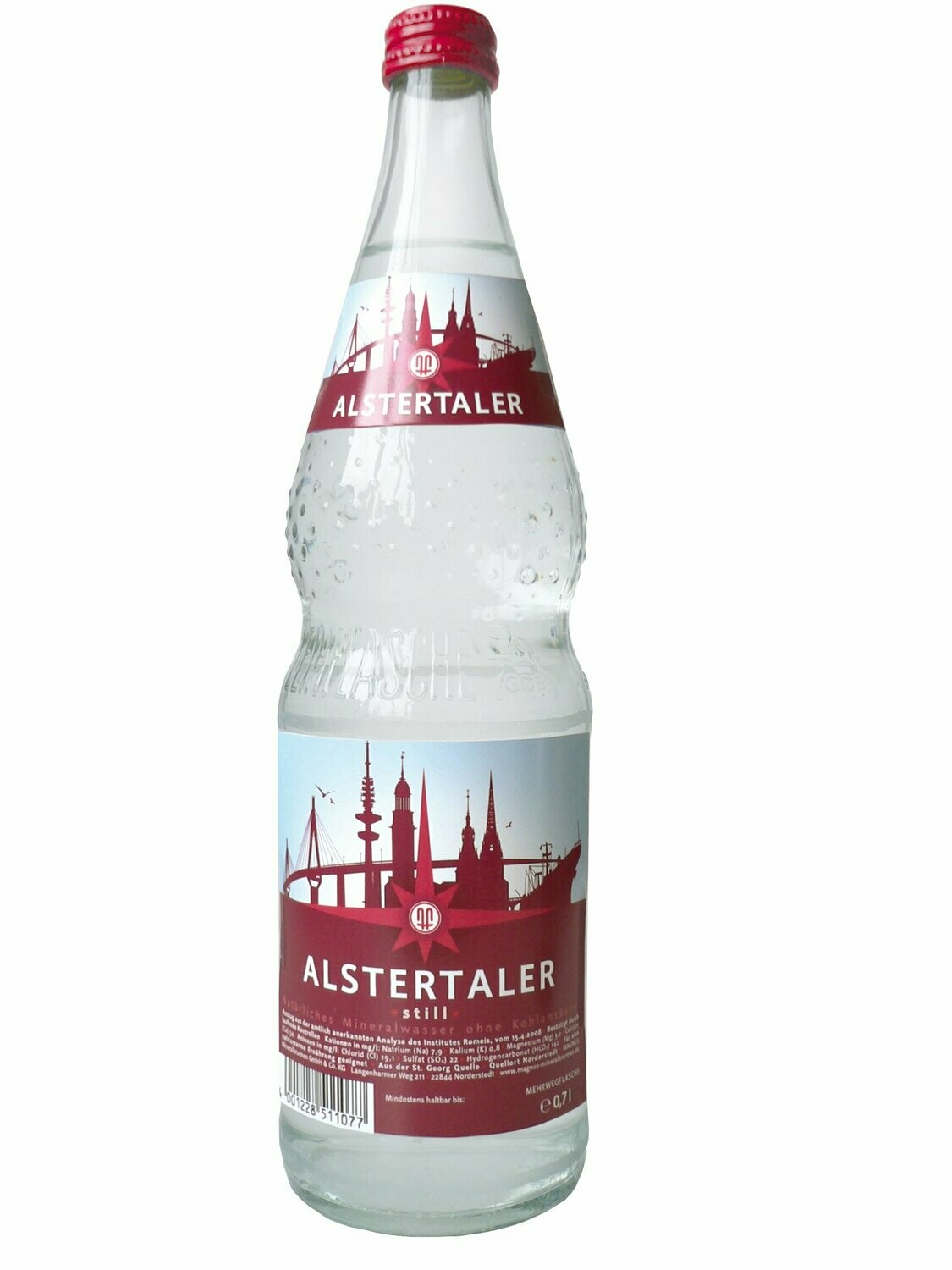 Alstertaler Still (12x 0,7l FL / Glas /  5,99 € inkl. MwSt. zzgl. Pfand)