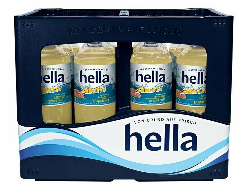 Hella Active-Grape (12x 1.0l PET FL 15.79€ inkl. MwSt. zzgl. Pfand) Hella Active-Grape (12x 1.0l PET FL 15.79€ inkl. MwSt. zzgl. Pfand)