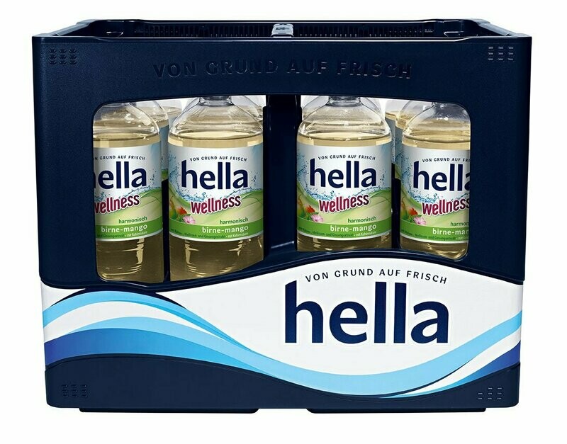 Hella Wellness (12x 0,7l PET FL 15.79€ inkl. MwSt. zzgl. Pfand) Hella Wellness (12x 0,7l PET FL 15.79€ inkl. MwSt. zzgl. Pfand)