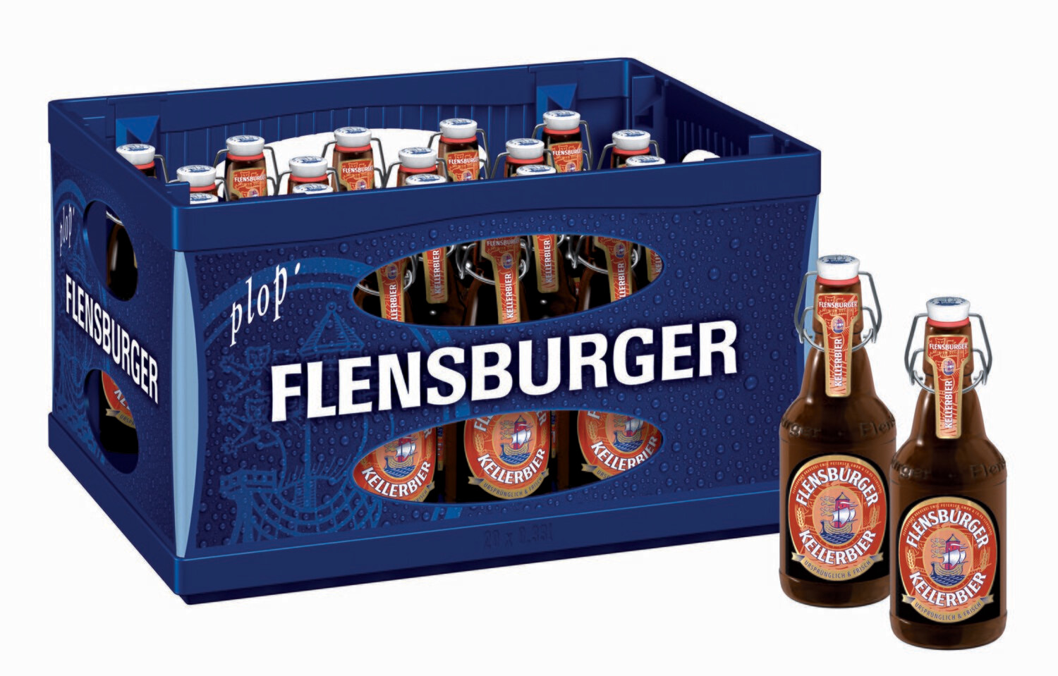 Flensburger Kellerbier
(20x 0,33l FL Glas 17,99 € inkl. MwSt. zzgl. Pfand)