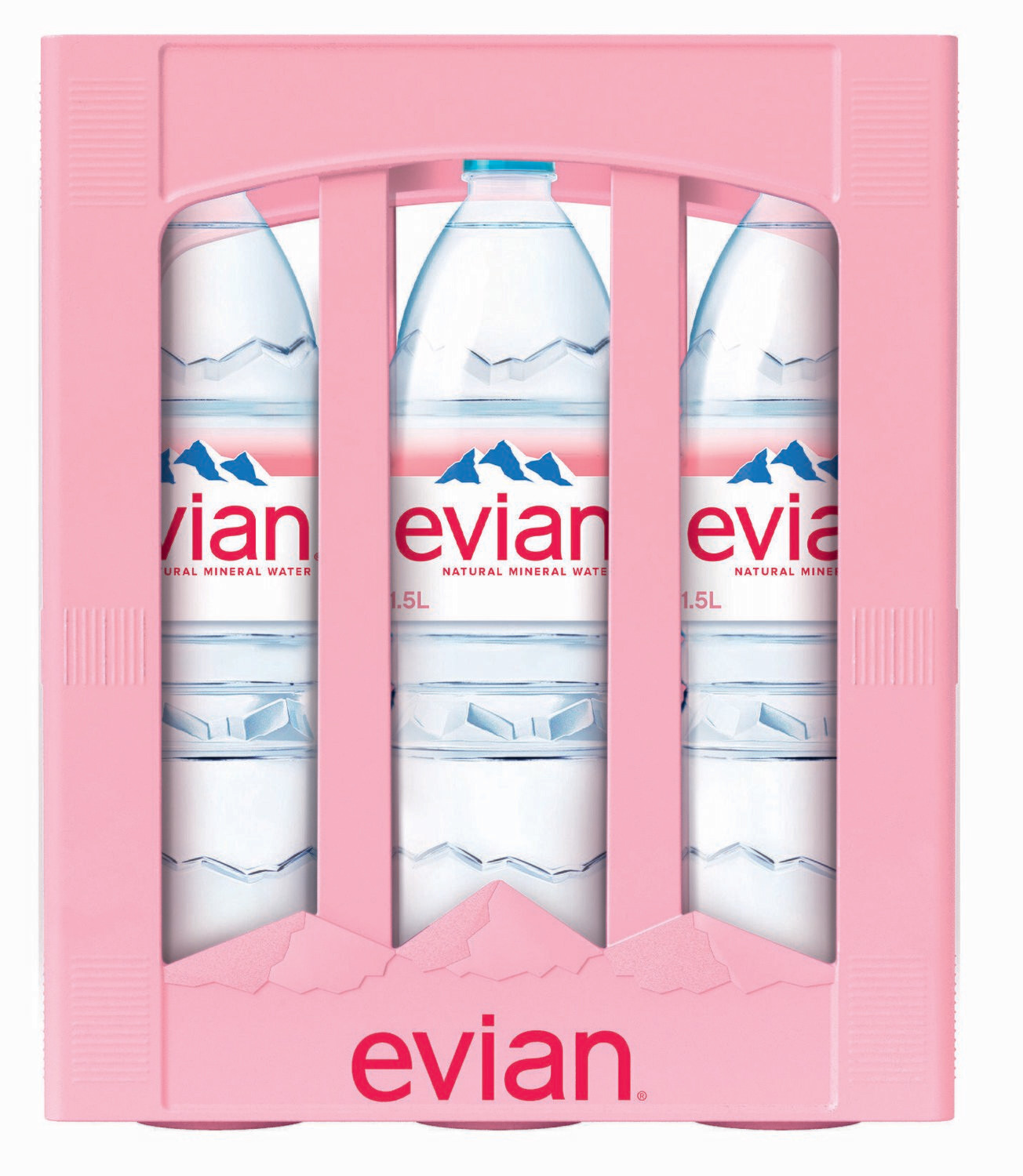 Evian (06x 1,5l FL PET / 10,99 € inkl. MwSt. zzgl. Pfand)