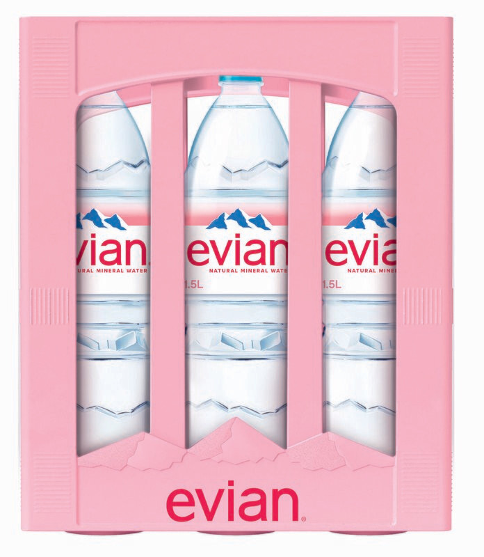 Evian (06x 1,5l FL PET / 10,99 € inkl. MwSt. zzgl. Pfand) Evian (06x 1,5l FL PET / 10,99 € inkl. MwSt. zzgl. Pfand)