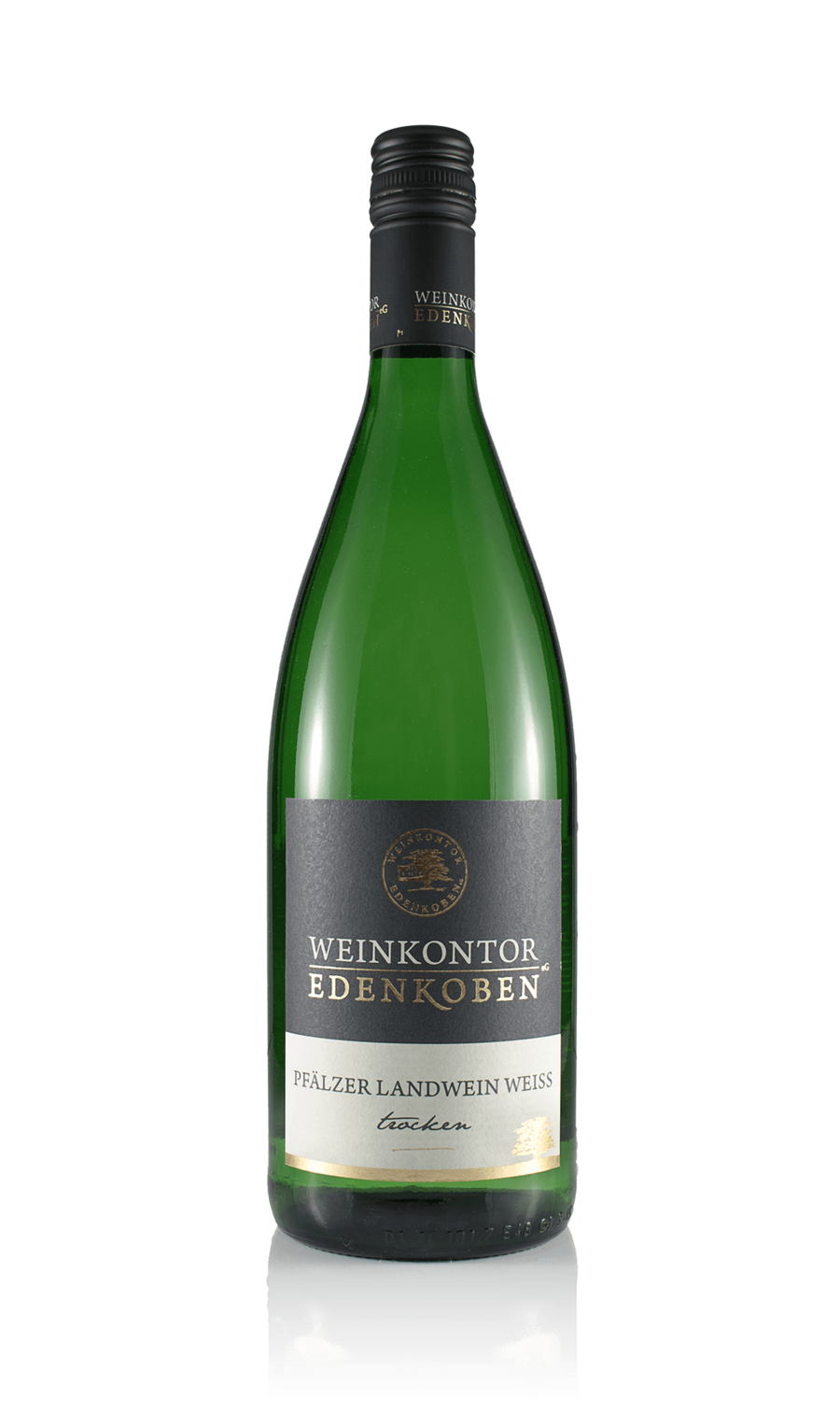 Pfälzer Landwein-Weißwein - trocken  (4,29 € pro 1,0 L Glasflasche)