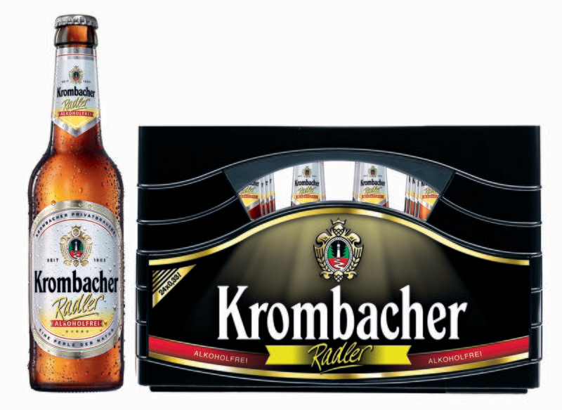 Krombacher Radler Alkoholfrei
(24x 0,33l FL Glas 17,79 € inkl. MwSt. zzgl. Pfand) Krombacher Radler Alkoholfrei
(24x 0,33l FL Glas 17,79 € inkl. MwSt. zzgl. Pfand)
