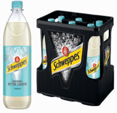 Schweppes Bitter Lemon (6x 1,0l PET FL 13,99 € inkl. MwSt. zzgl. Pfand) Schweppes Bitter Lemon (6x 1,0l PET FL 13,99 € inkl. MwSt. zzgl. Pfand)