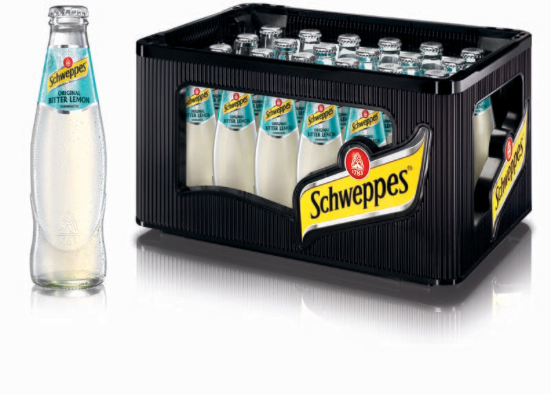 Schweppes Bitter Lemon
(24x 0,2l Glas FL 20,99€ inkl. MwSt. zzgl. Pfand) Schweppes Bitter Lemon
(24x 0,2l Glas FL 20,99€ inkl. MwSt. zzgl. Pfand)