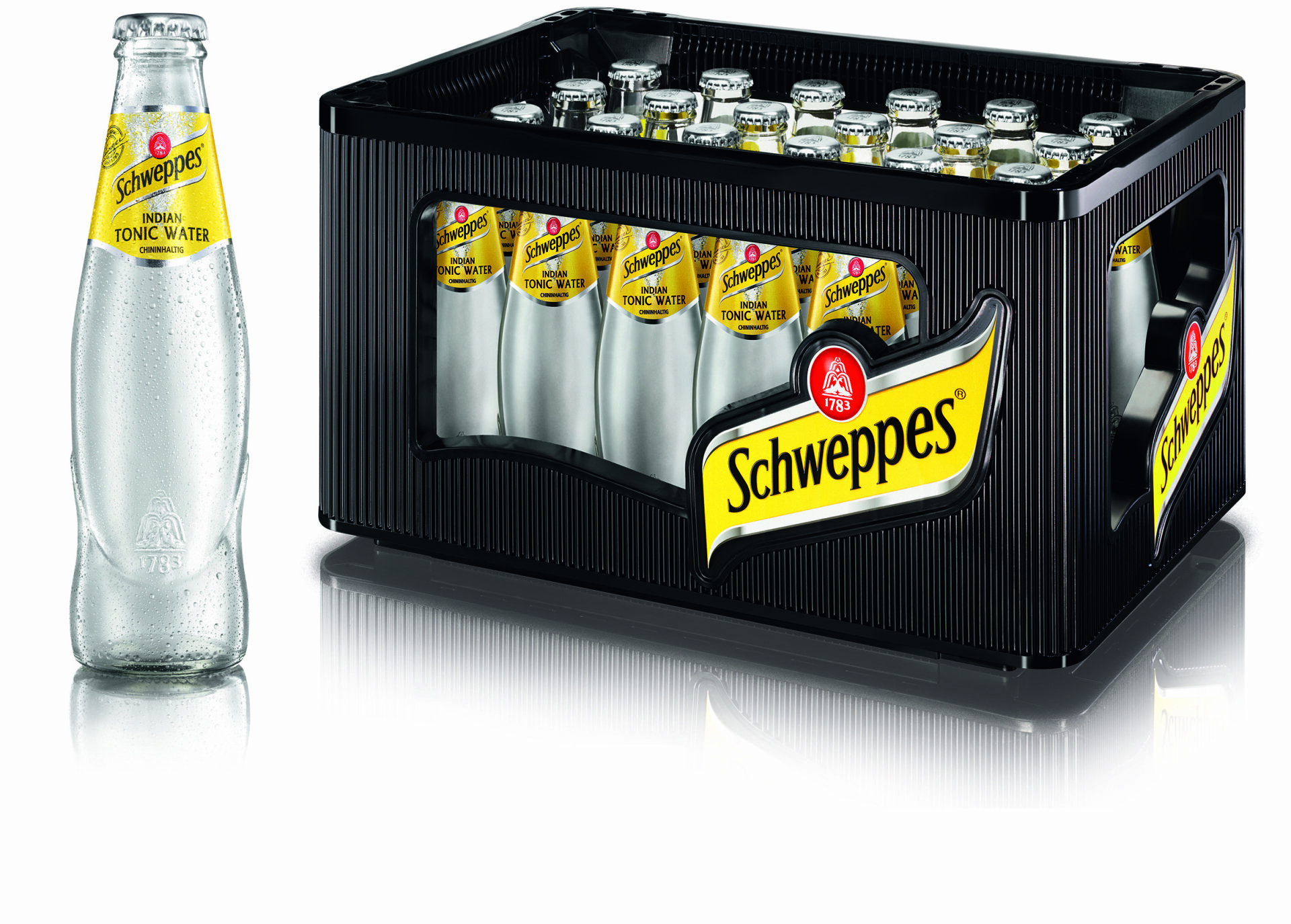 Schweppes Indian Tonic Water 
(24x 0,2l Glas FL 20,99€ inkl. MwSt. zzgl. Pfand)