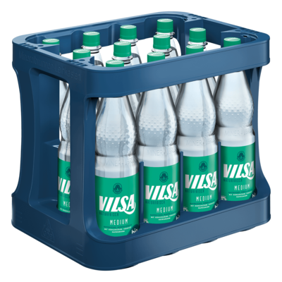 Vilsa Medium (12x 1,0l PET FL 9.79 € inkl. MwSt. zzgl. Pfand)