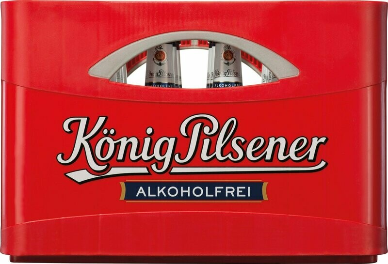 König Pilsener alkoholfrei (24x 0,33l FL Glas 18.49 € inkl. MwSt. zzgl. Pfand) König Pilsener alkoholfrei (24x 0,33l FL Glas 18.49 € inkl. MwSt. zzgl. Pfand)