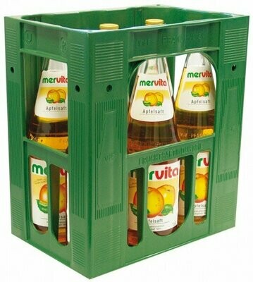 Unsere Hausmarke: Loona (Klindworth) - Apfelsaft klar (6x 1,0l FL Glas 11,99 € inkl. MwSt. zzgl. Pfand)