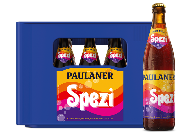 Paulaner Spezi
(20x 0,5l FL Glas 17,99 € inkl. MwSt. zzgl. Pfand) Paulaner Spezi
(20x 0,5l FL Glas 17,99 € inkl. MwSt. zzgl. Pfand)