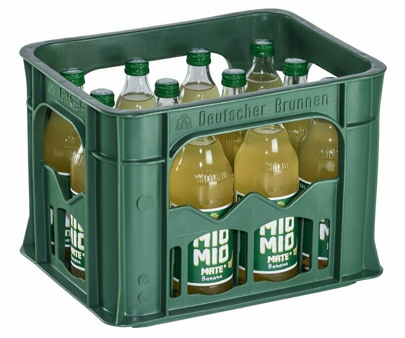 Mio Mio Mate Banana (12x 0,5l FL Glas 12,99 € inkl. MwSt. zzgl. Pfand) Mio Mio Mate Banana (12x 0,5l FL Glas 12,99 € inkl. MwSt. zzgl. Pfand)