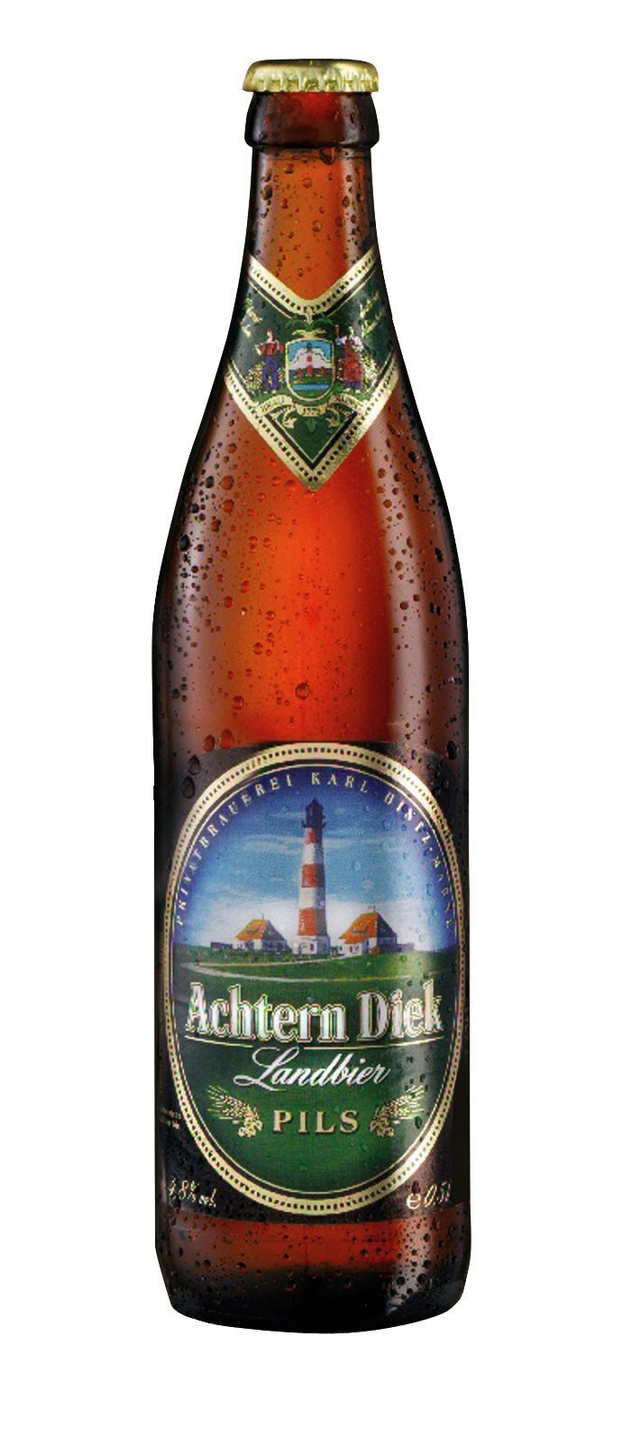 Dithmarschener Achtern Diek Pils (20x 0,5l  FL Glas 13,99 € inkl. MwSt. zzgl. Pfand)