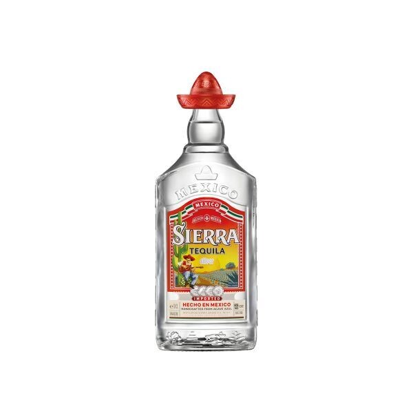 Sierra Tequila silver 38% vol. / 0,7l Flasche / 13,98 €