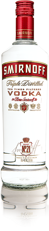 Smirnoff Vodka Red Label/ vol. 14,99 0,7l / Flasche 37,5% € 