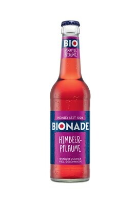 Bionade Himbeer-Pflaume (12x 0,33l  FL Glas / 13.89€ inkl. MwSt. zzgl. Pfand)