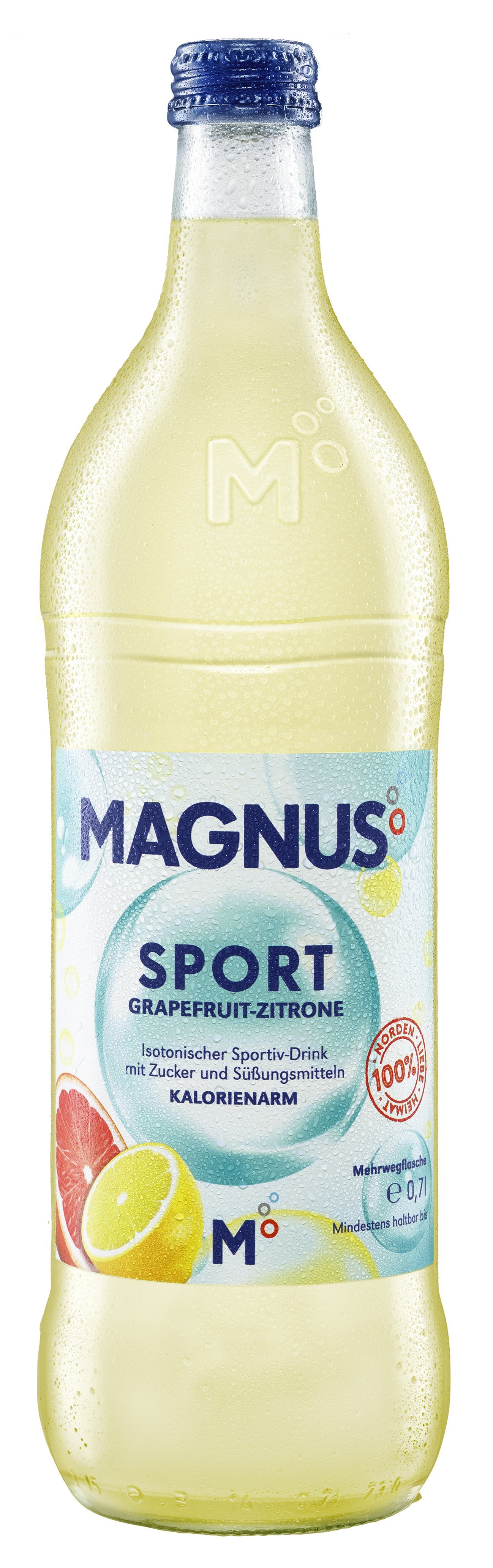 Magnus Sport Grapefruit-Zitrone (12x 0,75l Glas FL 12,99 € inkl. MwSt. zzgl. Pfand)