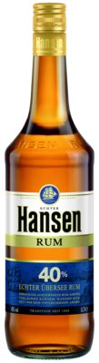 Hansen Rum 40% (Blau) / 1.0 l Flasche / 14,99 €