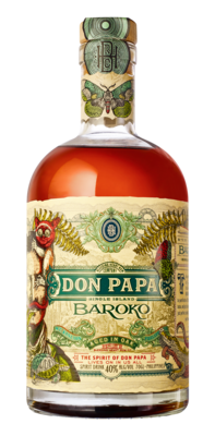 Don Papa Baroko Rum 40% vol. / 0,7l Flasche / 36,95 €