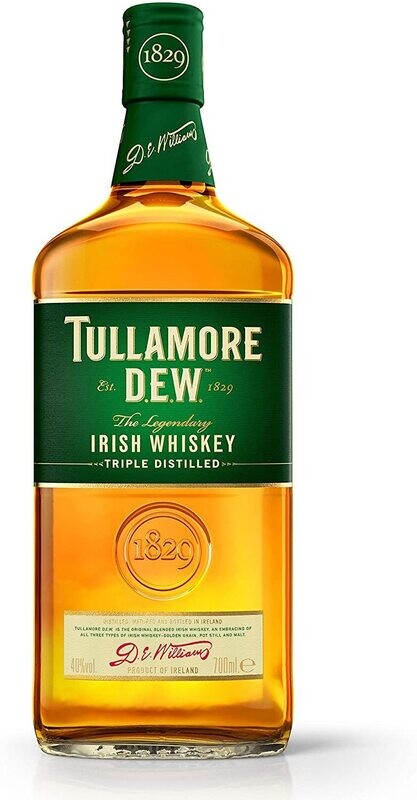 Tullamore Drw 40% / 0,7l Flasche/ 17,99 € Tullamore Drw 40% / 0,7l Flasche/ 17,99 €