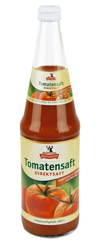 Steinmeier Tomatensaft
(6x 0,7l FL Glas 10,99 € inkl. MwSt. zzgl. Pfand) Steinmeier Tomatensaft
(6x 0,7l FL Glas 10,99 € inkl. MwSt. zzgl. Pfand)