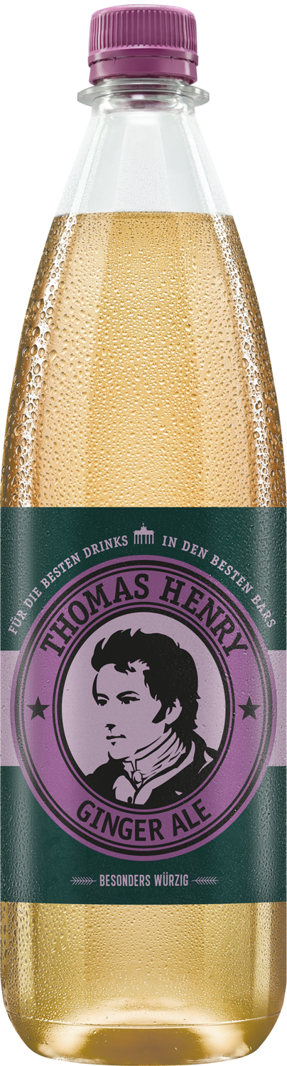 Thomas Henry Ginger Ale
(6x 1,0l PET FL 13,75 inkl. MwSt. zzgl. Pfand)