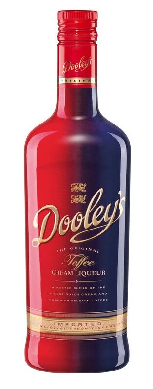 Dooley´s Toffee Sahnelikör 17 % vol. / 0,7l Flasche / 12,99€ Dooley´s Toffee Sahnelikör 17 % vol. / 0,7l Flasche / 12,99€