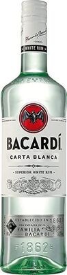 BACARDÍ Carta Blanca Rum / 37,5% vol. / 0,7l Flasche / 13,99€