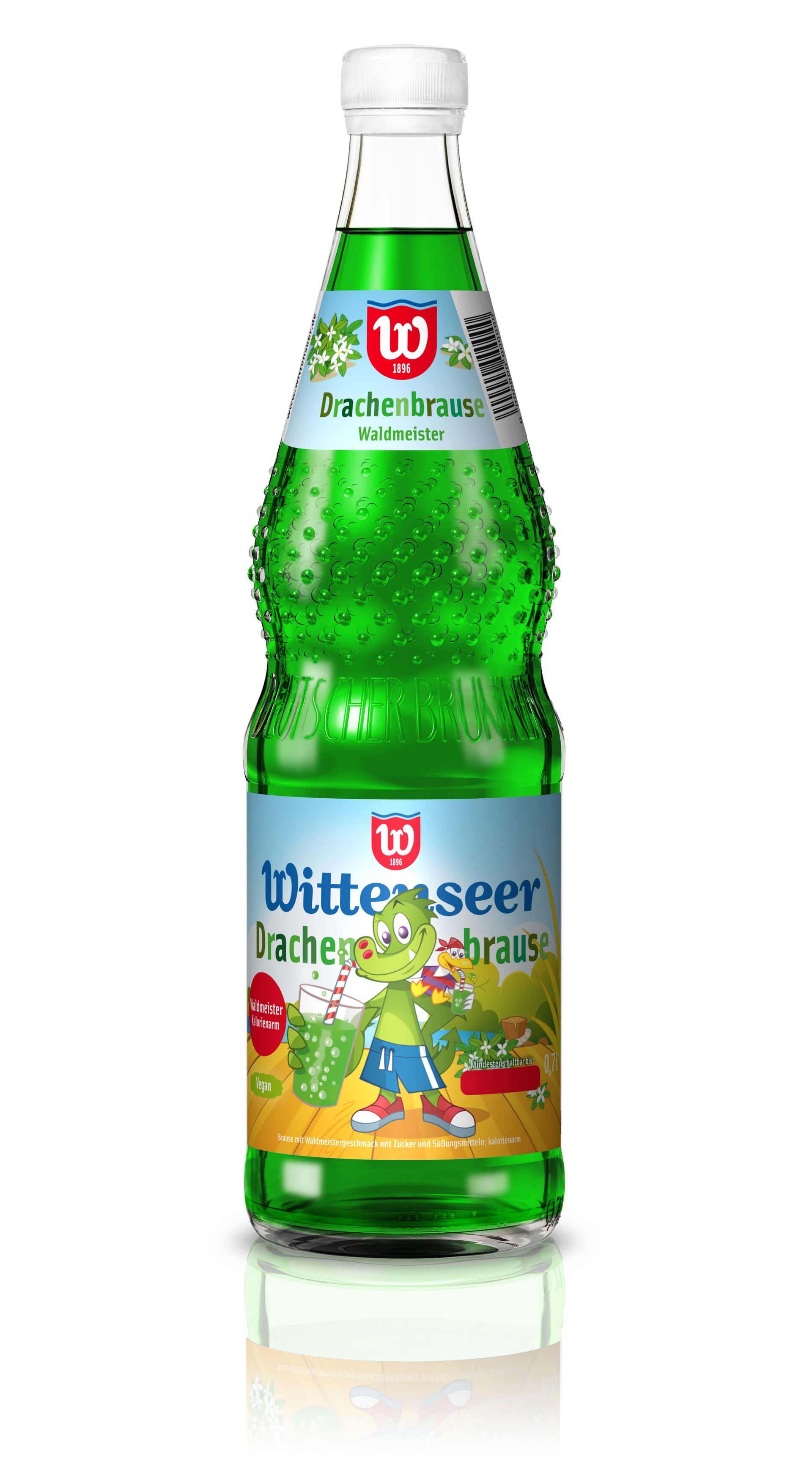 Wittenseer Drachenbrause Waldmeister (12x 0,7l FL Glas 9,79 € inkl. MwSt. zzgl. Pfand)