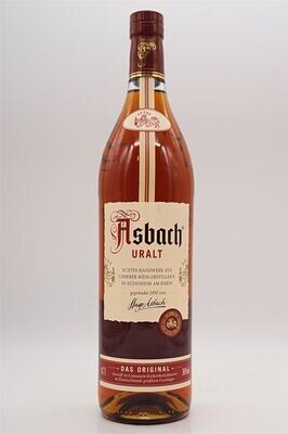 Asbach-Uralt - 36% vol. / 0,7l Flasche / 14,99 €