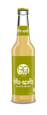 fritz-spritz-bio Apfelschorle (24x 0,33l FL Glas 27,99 € inkl. MwSt. zzgl. Pfand)