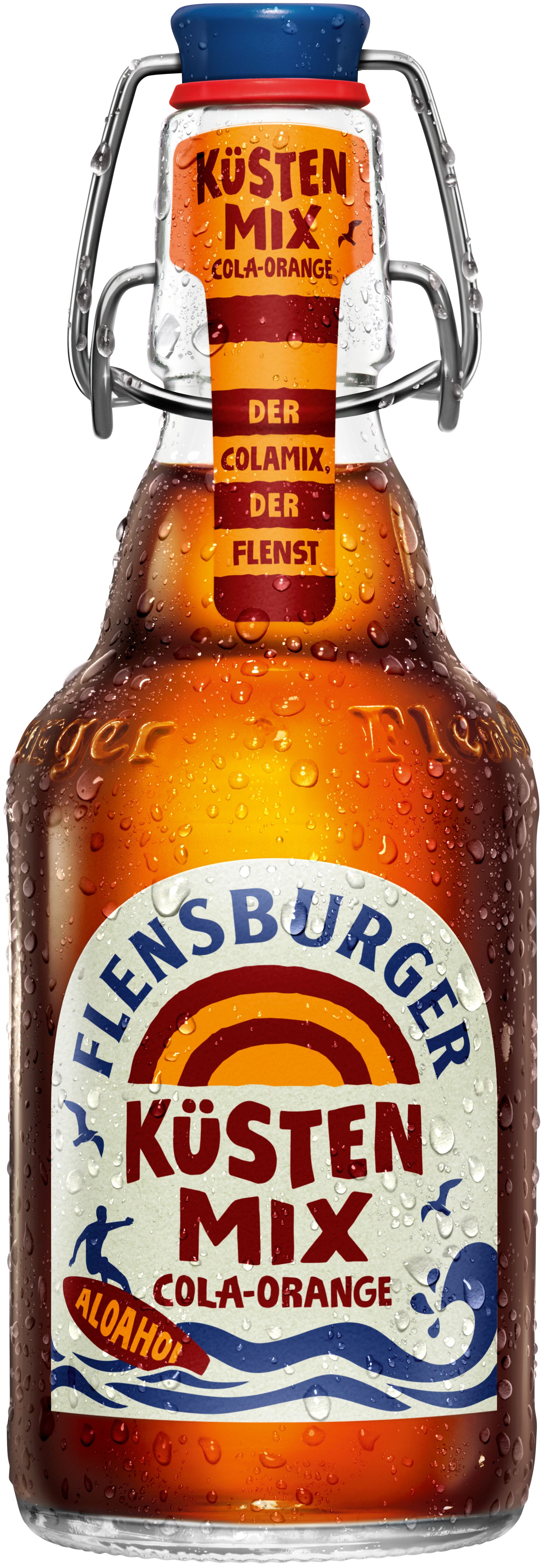 Flensburger Küsten Mix Cola-Orange (20x 0,33l  FL Glas 18.99€ inkl. MwSt. zzgl. Pfand)