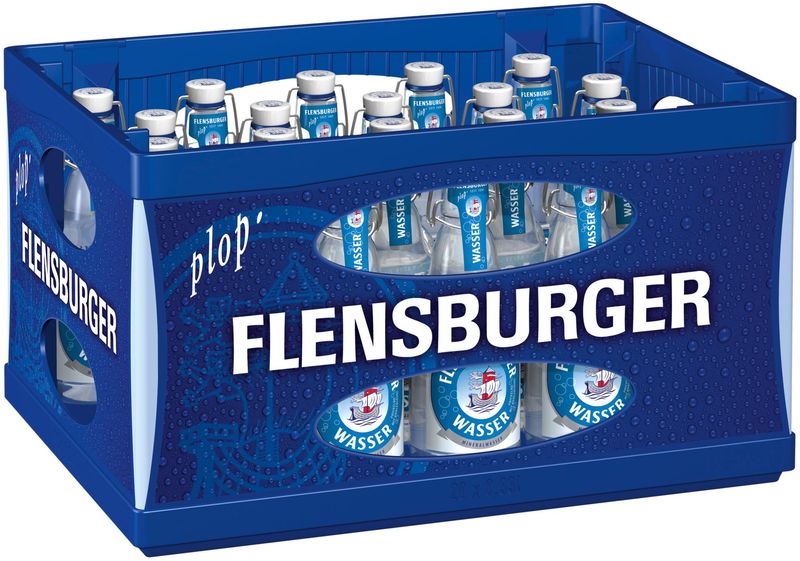 Flensburger Wasser (20x 0,33l  FL Glas 17.49€ inkl. MwSt. zzgl. Pfand)
