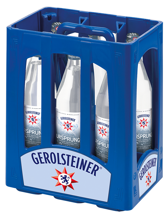 Gerolsteiner Ursprung (06x 1,0l FL Glas 9,99 € inkl. MwSt. zzgl. Pfand)