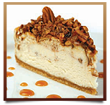 QCP Southern Pecan Praline Cheesecake Slice