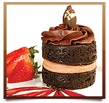 QCP 3" Chocolate Cake