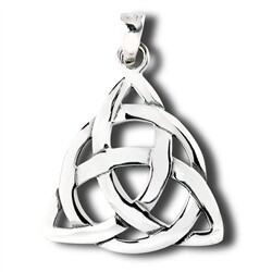 Sterling Silver Triquetra Pendant