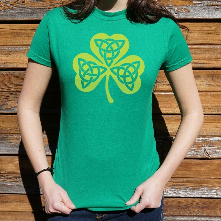 Celtic Shamrock Women&#39;s Tee