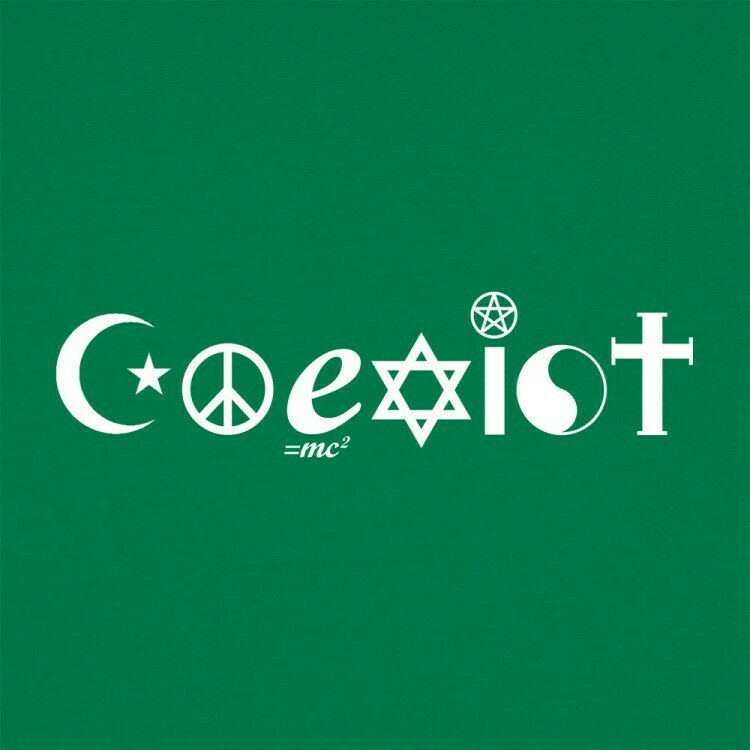 Coexist Women&#39;s Lucky Green Tee