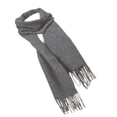 Lambswool Scarf – Light Gray