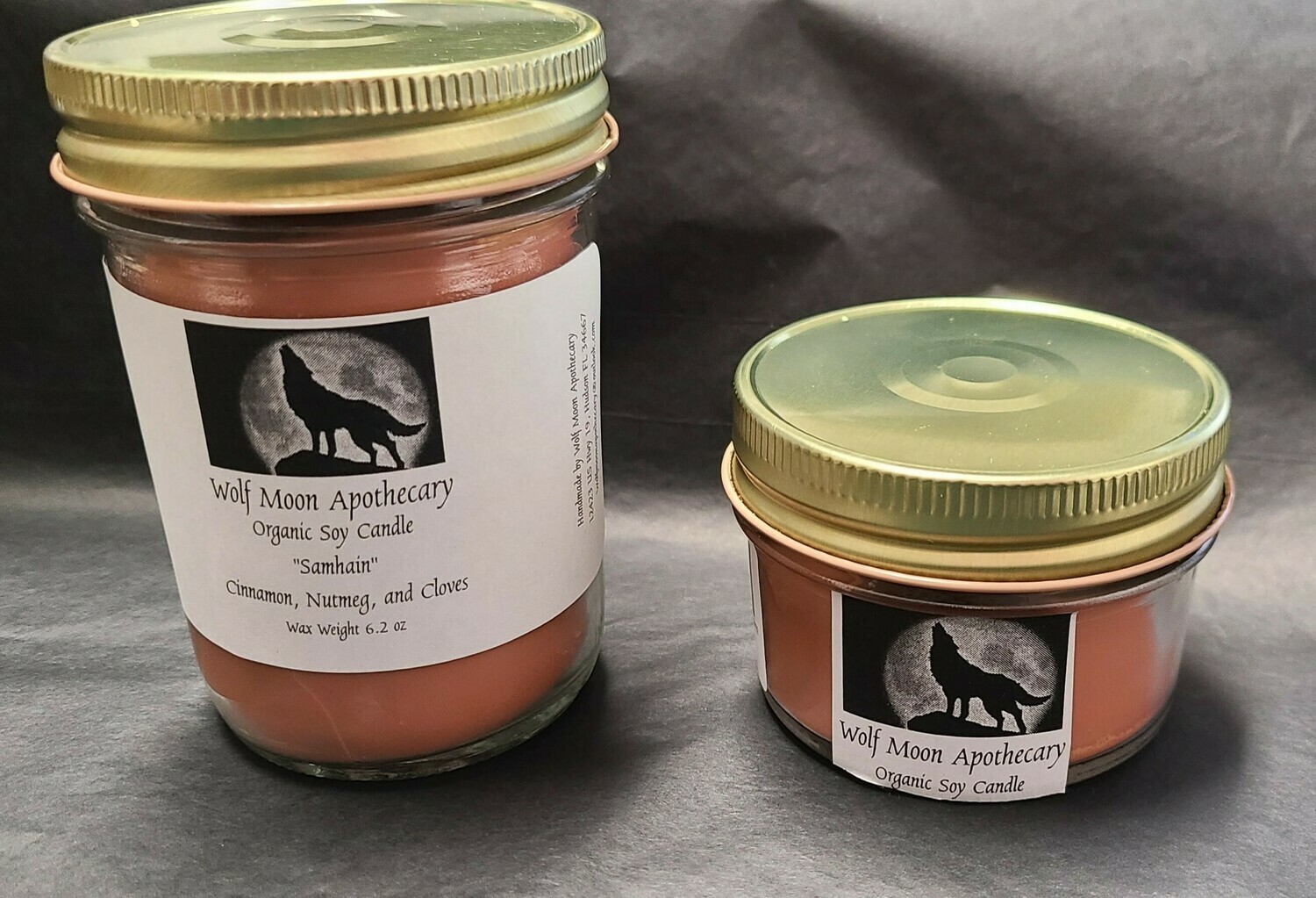 Organic Soy Candles 8oz