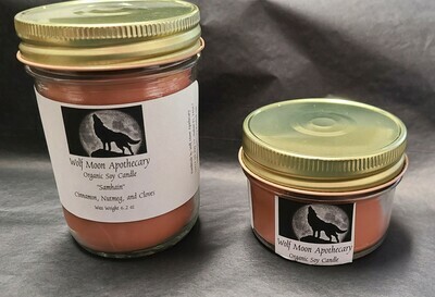 Organic Soy Candles 8oz