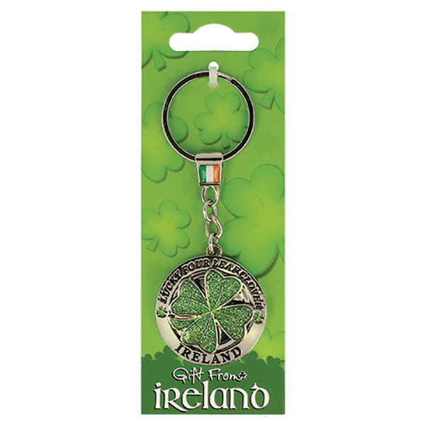 Ireland Spinner Keychain