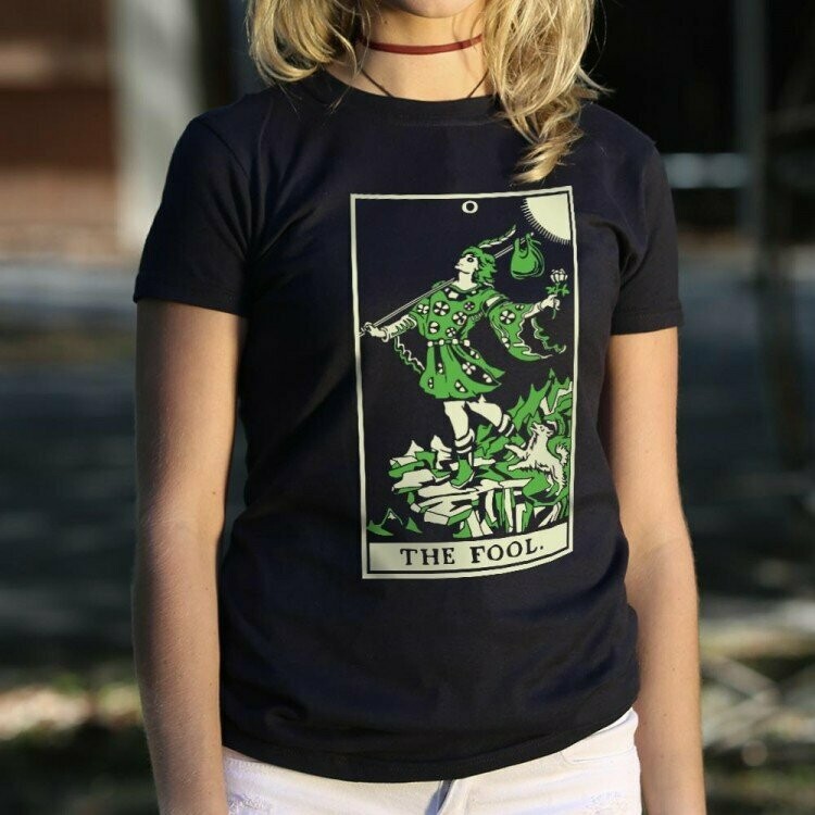 Tarot Fool Ladies Tee